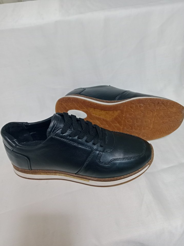 Siyah Erkek Günlük Sneaker Ayakkabı - Görsel 3