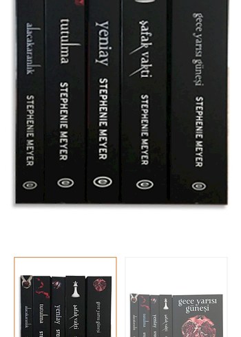 Stephenie Meyer 5'li Kitap Seti