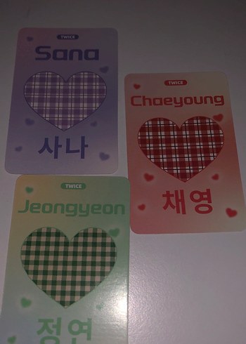 Renkli holografik TWİCE - Görsel 5