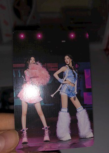 Pembe Temalı Babymonster kart - Görsel 3