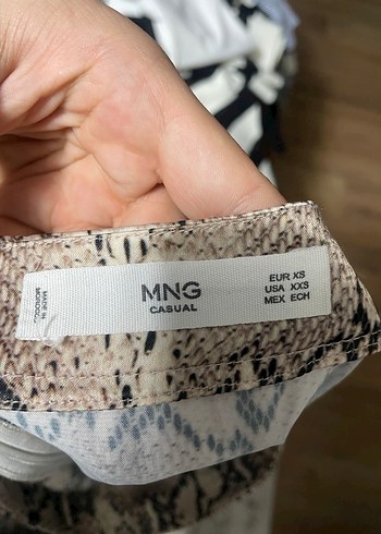 Yılan Desenli saten midi boy kadın etek - Görsel 2