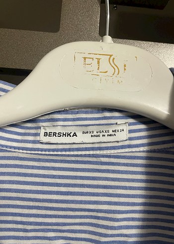 Mavi Çizgili Erkek Gömlek - Görsel 2