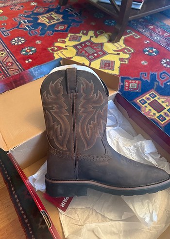 Kahverengi Süet Erkek Botlar - Buckled, Retro - Görsel 8