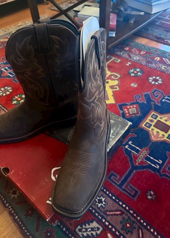 Kahverengi Süet Erkek Botlar - Buckled, Retro - Görsel 2