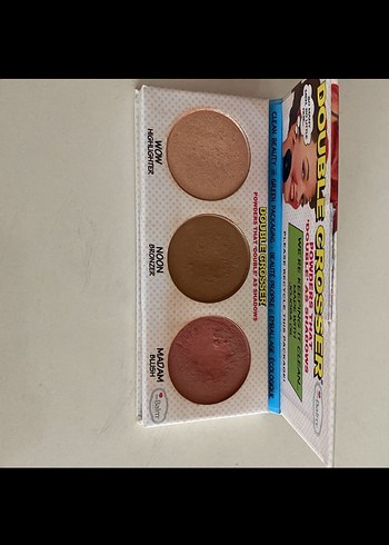 the balm üçlü set highlighter allık bronzer - Görsel 3
