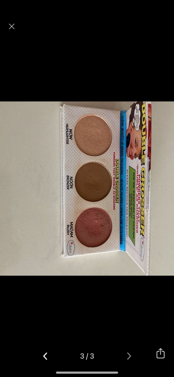 the balm üçlü set highlighter allık bronzer - Görsel 3