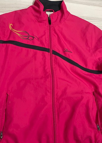 KadınFermuarlı Pembe-gri Eşofman Takımı - Görsel 6