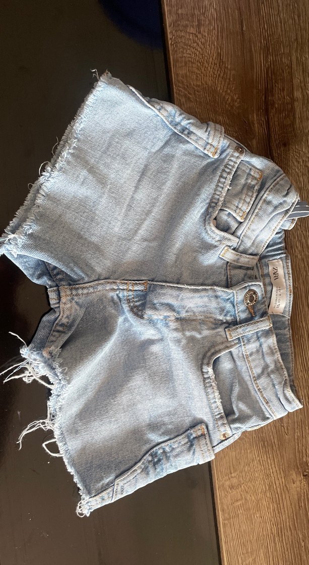 Düşük Bel Mini Kot Şort - Görsel 3