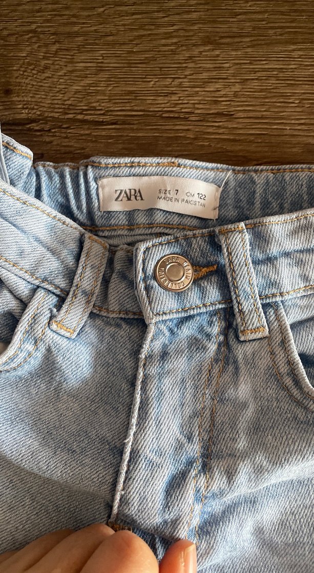 Düşük Bel Mini Kot Şort - Görsel 2