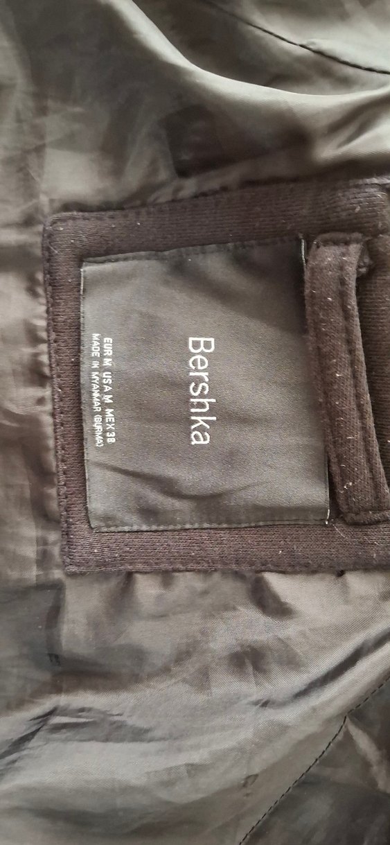 Düğmeli Çok Renkli Erkek Bomber Ceket - Görsel 5