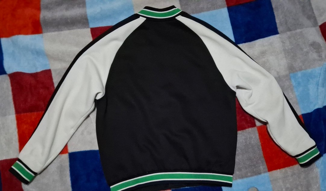 Düğmeli Çok Renkli Erkek Bomber Ceket - Görsel 2