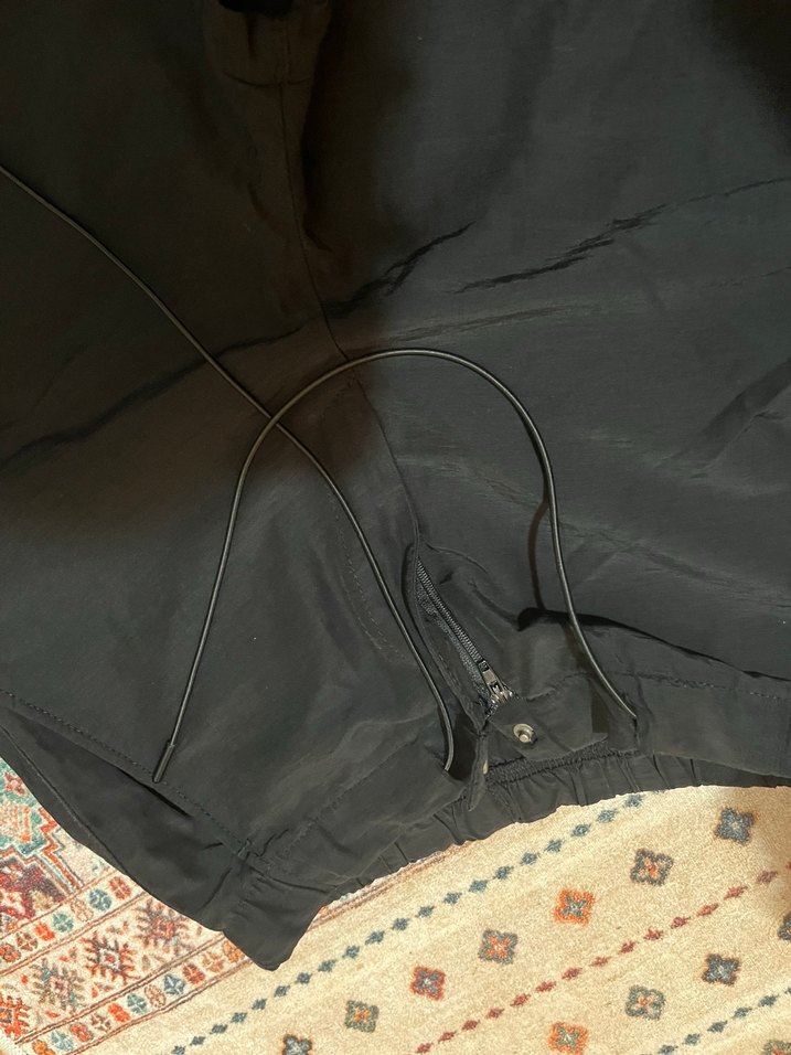 Kadın Siyah Rahat Kesim Kumaş Pantolon - Görsel 3