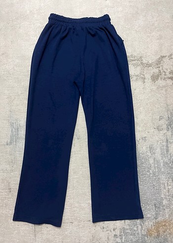 Lacivert Oysho Kadın Rahat Kesim Eşofman Altı - Görsel 4