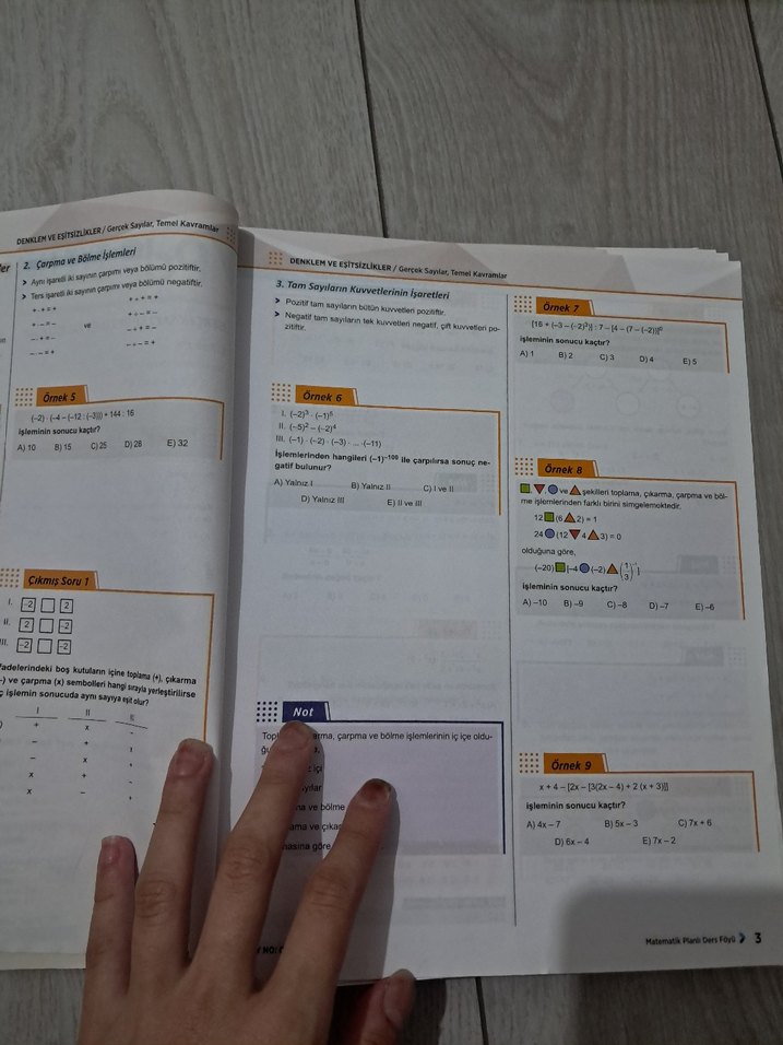 TYT Matematik Planlı Ders Föyü PDF 512 Sayfa - Görsel 4