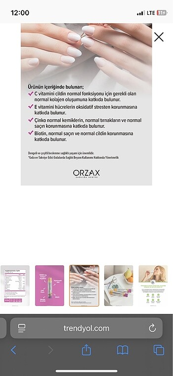  Beden Renk 30lu kolajen