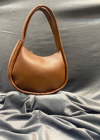 Minimalist Bej Deri Kadın Çanta