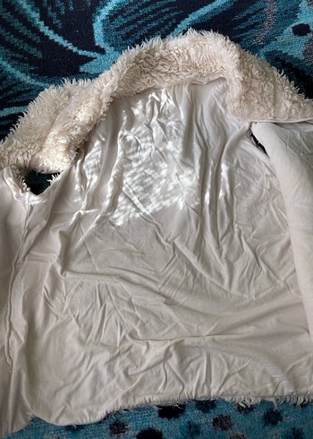 Bohem Tarzı Beyaz Kürklü Kız çocuk  Yelek - Görsel 3