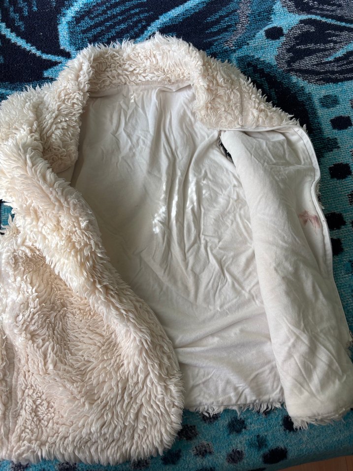 Bohem Tarzı Beyaz Kürklü Kız çocuk  Yelek - Görsel 2