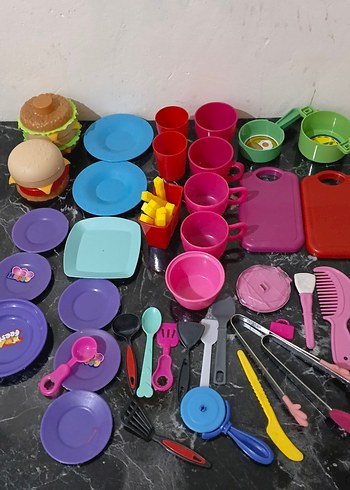 Renkli Oyuncak Mutfak Seti - Görsel 3