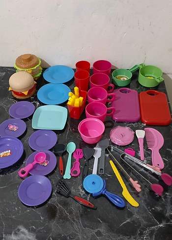 Renkli Oyuncak Mutfak Seti - Görsel 2