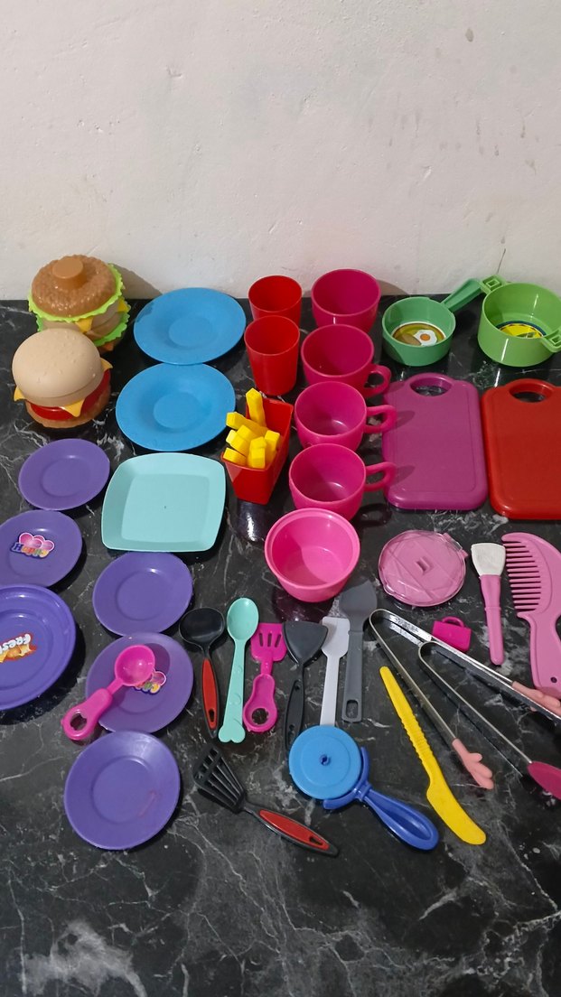 Renkli Oyuncak Mutfak Seti - Görsel 3