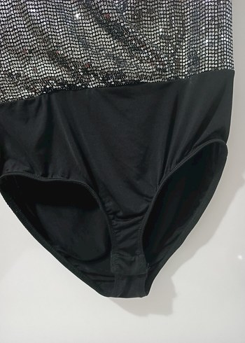 Payetli V Yaka Kadın Bluz - Görsel 4