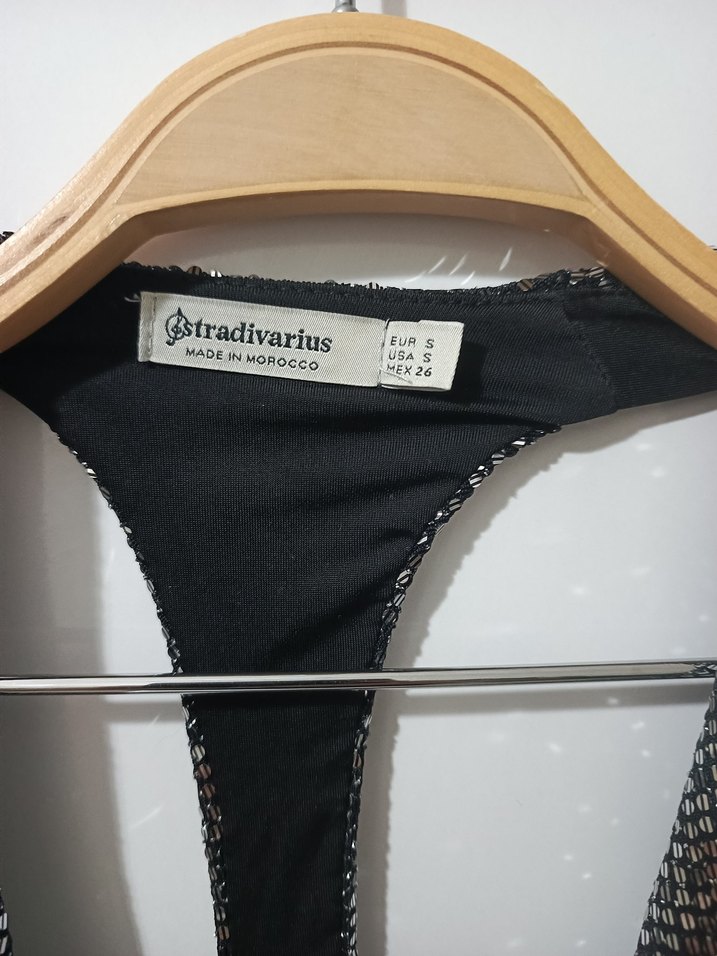 Payetli V Yaka Kadın Bluz - Görsel 5