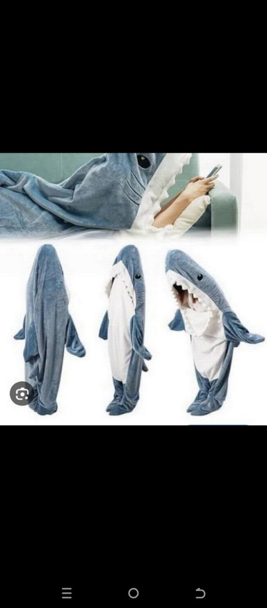 Unisex Köpekbalığı uyku tulumu.Boy 170 cm Defosuz temiz ürün - Görsel 2
