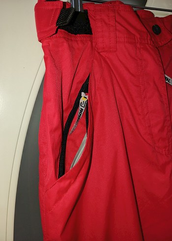 Kırmızı Bel Bantlı Erkek Kayak Pantolonu - Görsel 5