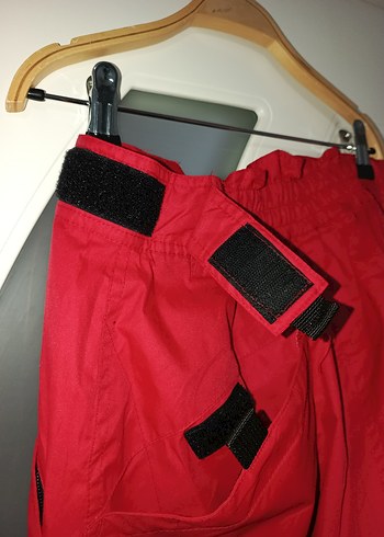 Kırmızı Bel Bantlı Erkek Kayak Pantolonu - Görsel 10