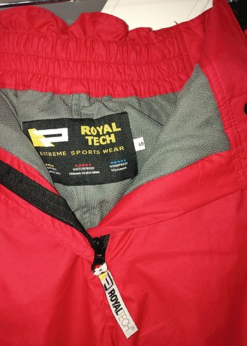 Kırmızı Bel Bantlı Erkek Kayak Pantolonu - Görsel 7