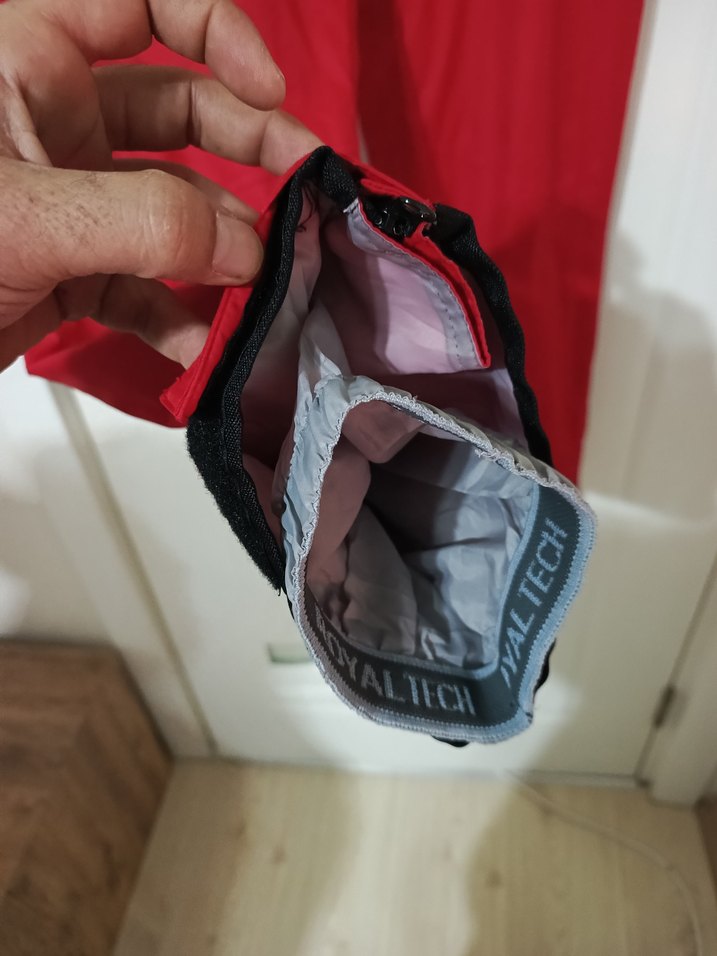 Kırmızı Bel Bantlı Erkek Kayak Pantolonu - Görsel 3