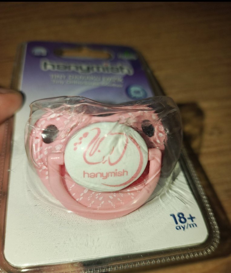 Hanymish Pembe Tiny Damaklı Emzik 18+ Ay - Görsel 3