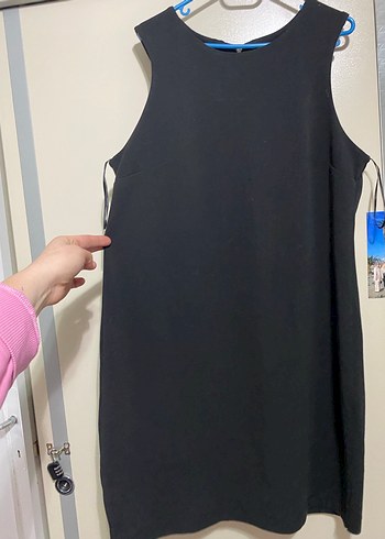 Siyah Midi , Kolsuz, Basic - Görsel 2