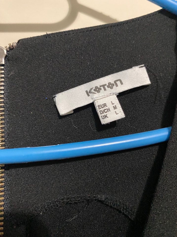 Siyah Midi , Kolsuz, Basic - Görsel 4