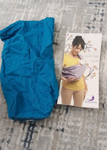 Mor Bebek Taşıyıcı Sling - 0-2 Yaş - Görsel 9