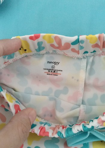 Turkuaz Erkek Çocuk Uzun Kollu mayo - Görsel 4