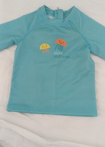 Turkuaz Erkek Çocuk Uzun Kollu mayo - Görsel 2