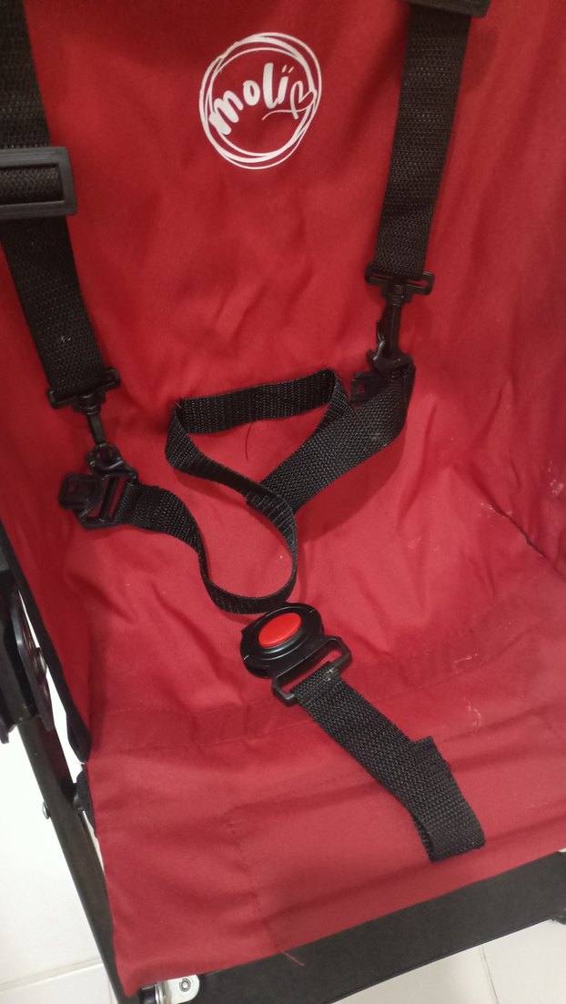 Kırmızı Bebek Arabası - Görsel 4