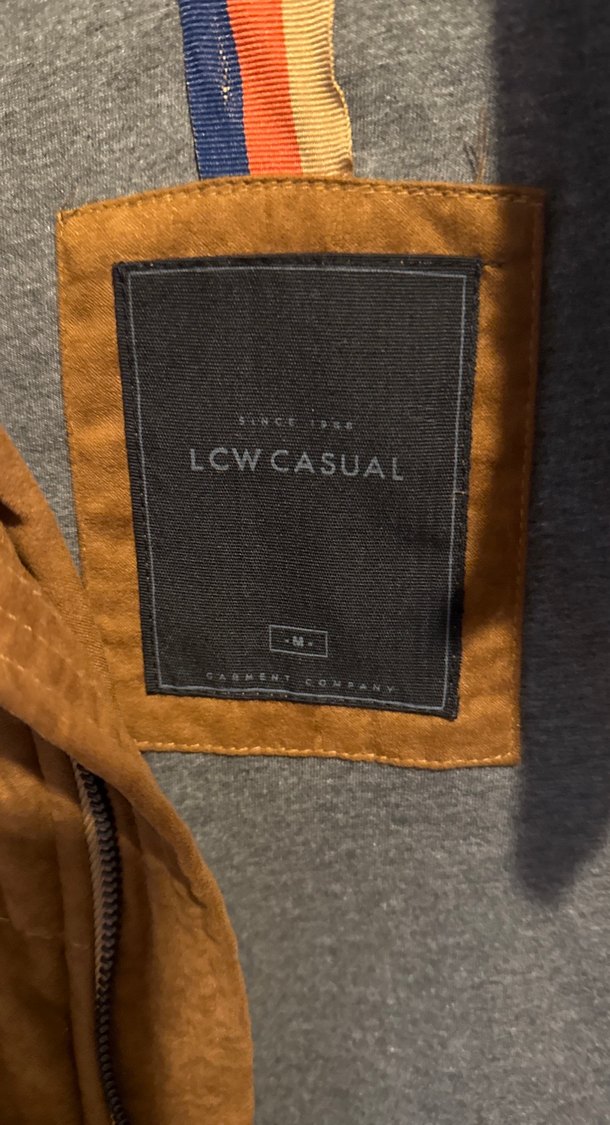 Deri Görünümlü Erkek Kahverengi Ceket - Görsel 2