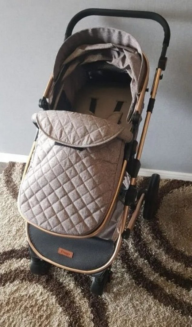 Huggy Evoc 5 in 1 Bebek Arabası - Görsel 3