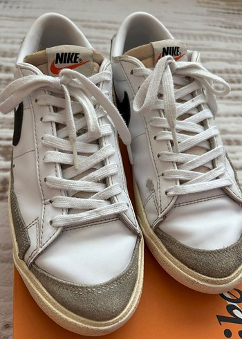Nike blazer low 77 vintage modeli erkek Spor Ayakkabı - Görsel 4