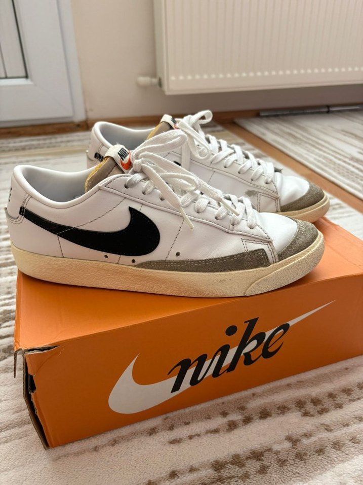 Nike blazer low 77 vintage modeli erkek Spor Ayakkabı - Görsel 3