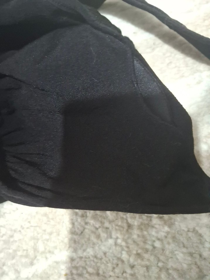 Siyah midi Spor Sütyeni - Görsel 3