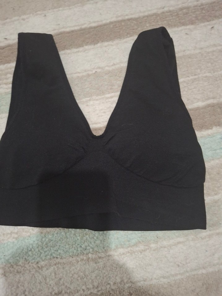 Siyah Sporcu Sütyeni - Görsel 3