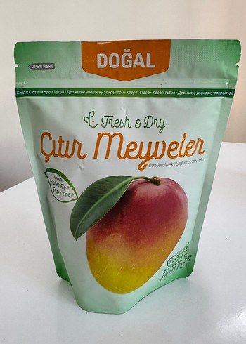 Doğal Dondurulmuş Kurutulmuş Mango