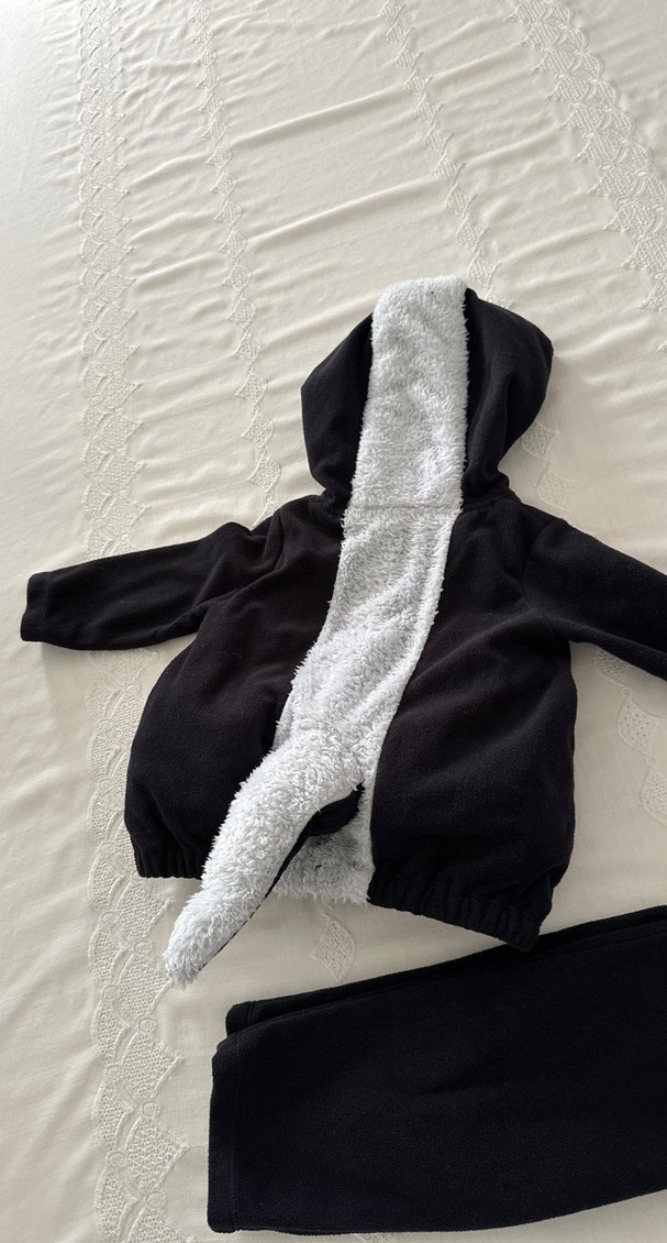 Fermuarlı yumuşacık kokarca köstümü - Görsel 4