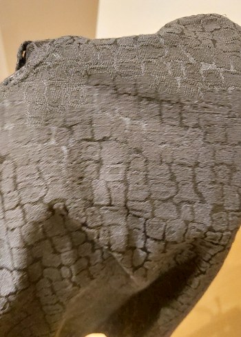 Siyah Mini Hamile Elbise - Görsel 4