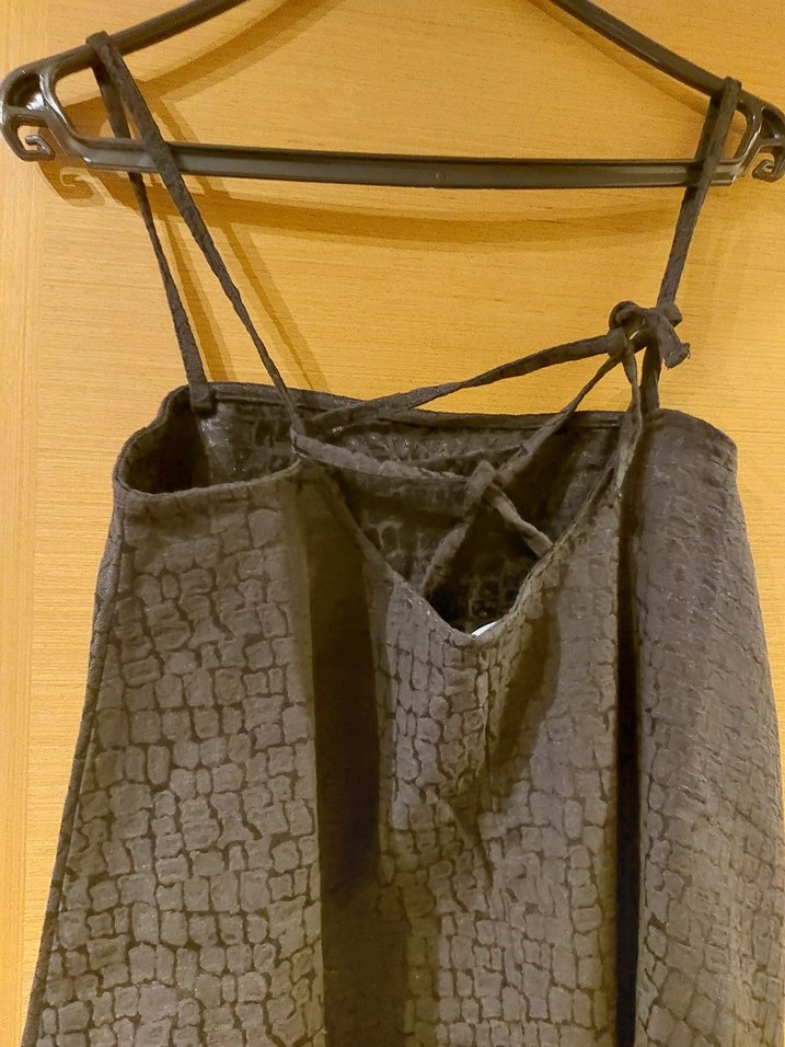 Siyah Mini Hamile Elbise - Görsel 2