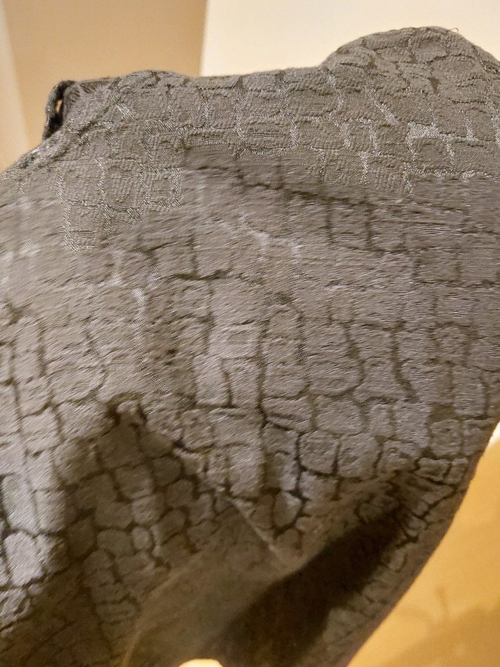 Siyah Mini Hamile Elbise - Görsel 4